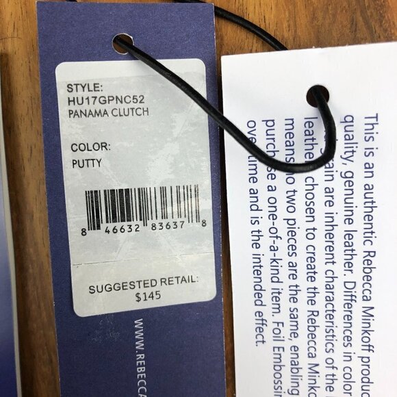 Rebecca Minkoff Puddy Panama Clutch - Picture 13 of 16